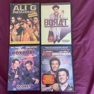 Comedy DVD Lot Ali G, Borat and Night at the Roxbury and Step Brothers 😂